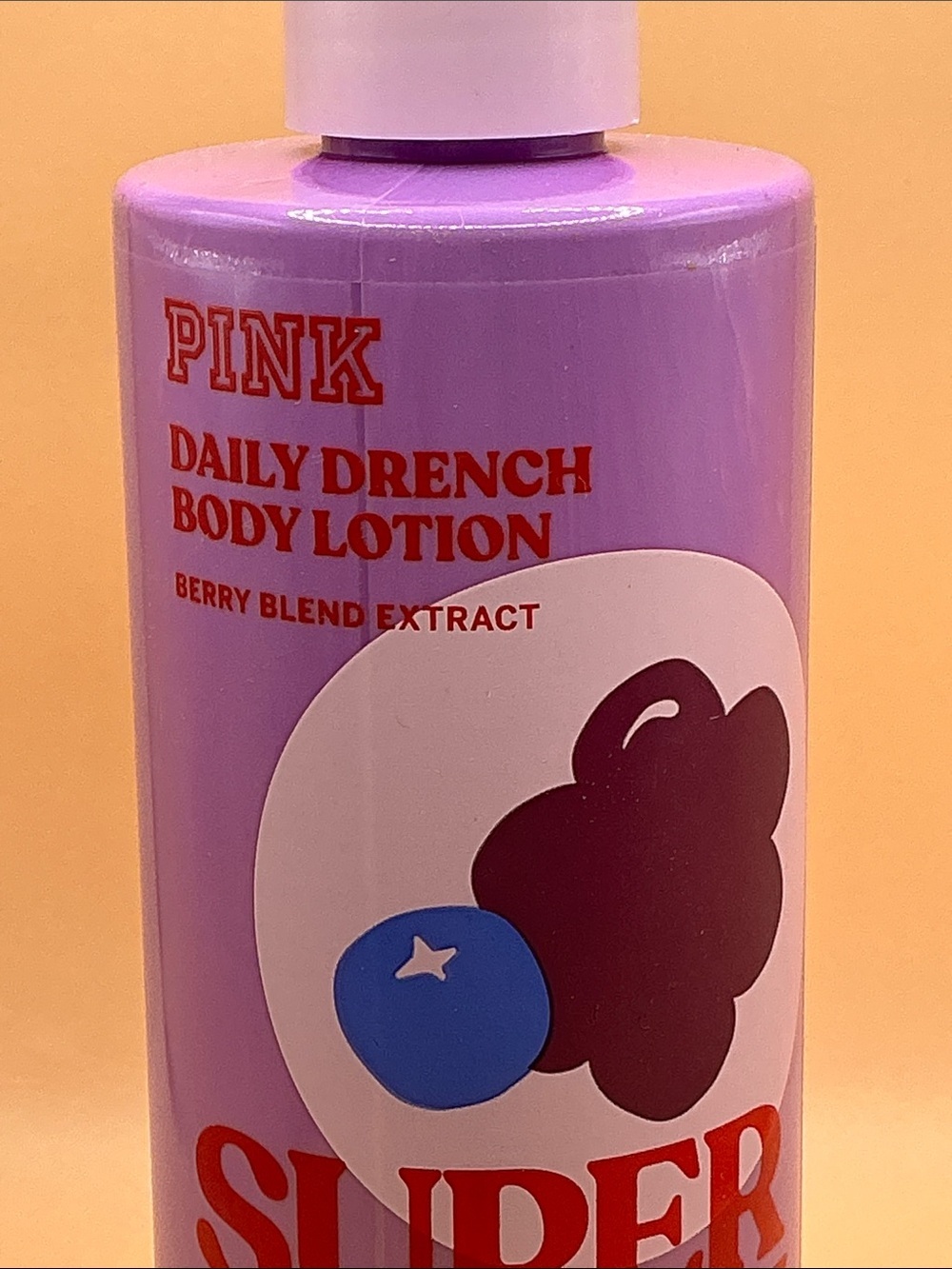 Victoria’s Secret PINK Super Berry Daily Drench Body Lotion 12 oz NEW - Picture 4 of 6